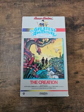 Hanna Barbera Greatest Adventure The Creation VHS Bible Story 1993 Tape